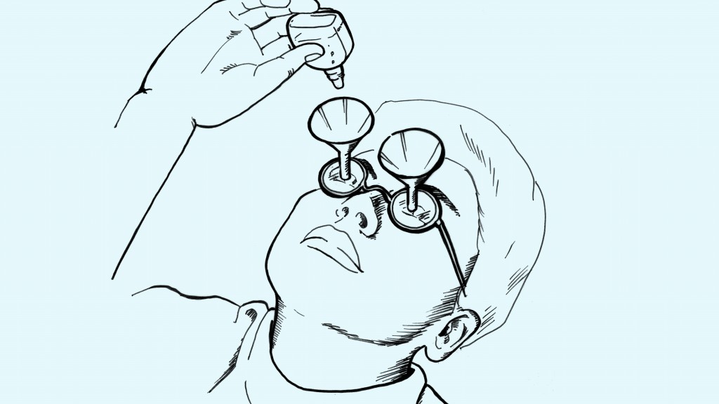 Fig 8.0 The iDrop 2.0: Rid yourself of dry eyes and wet cheeks.
