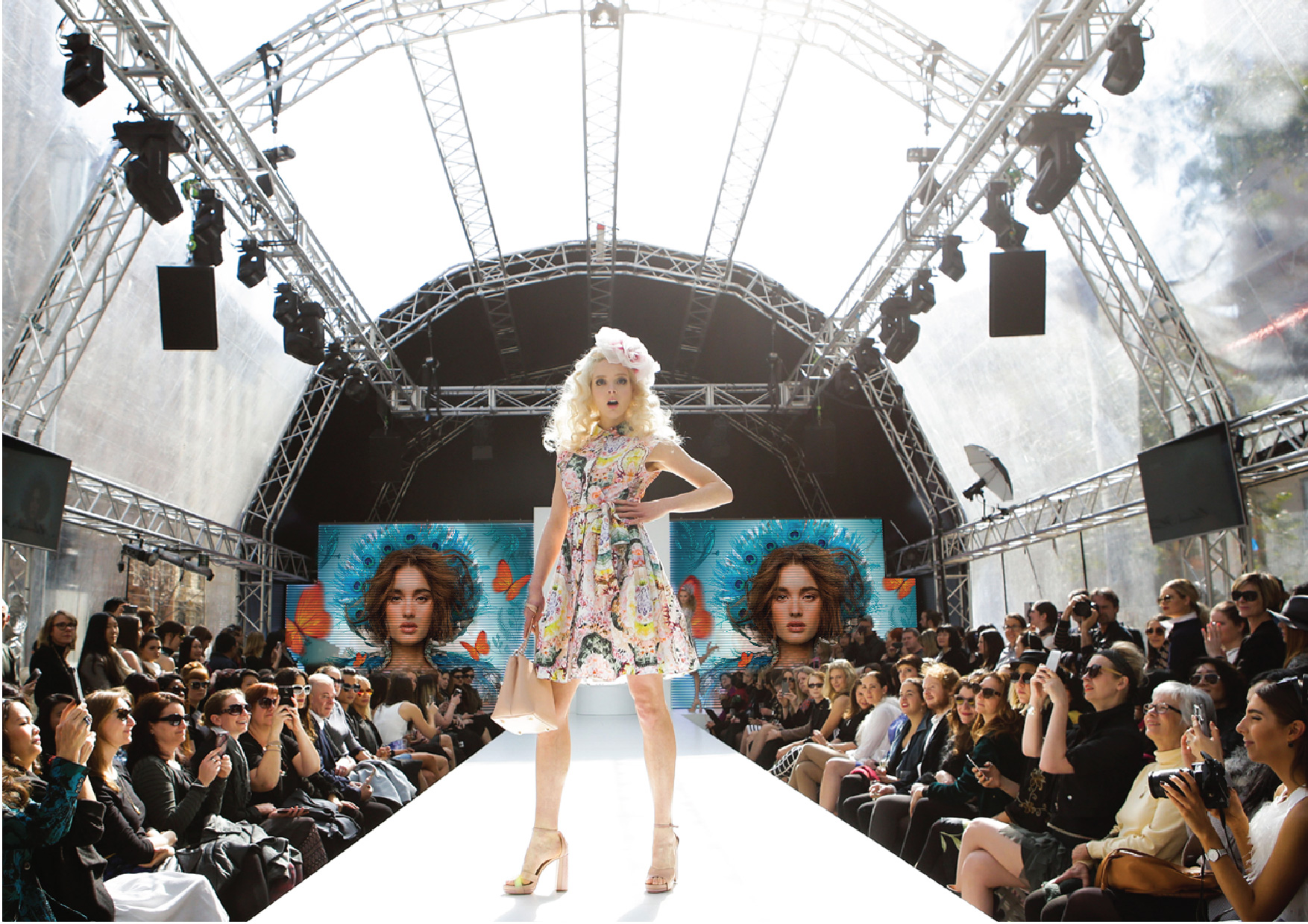 Melbourne Spring Fashion Week identity
