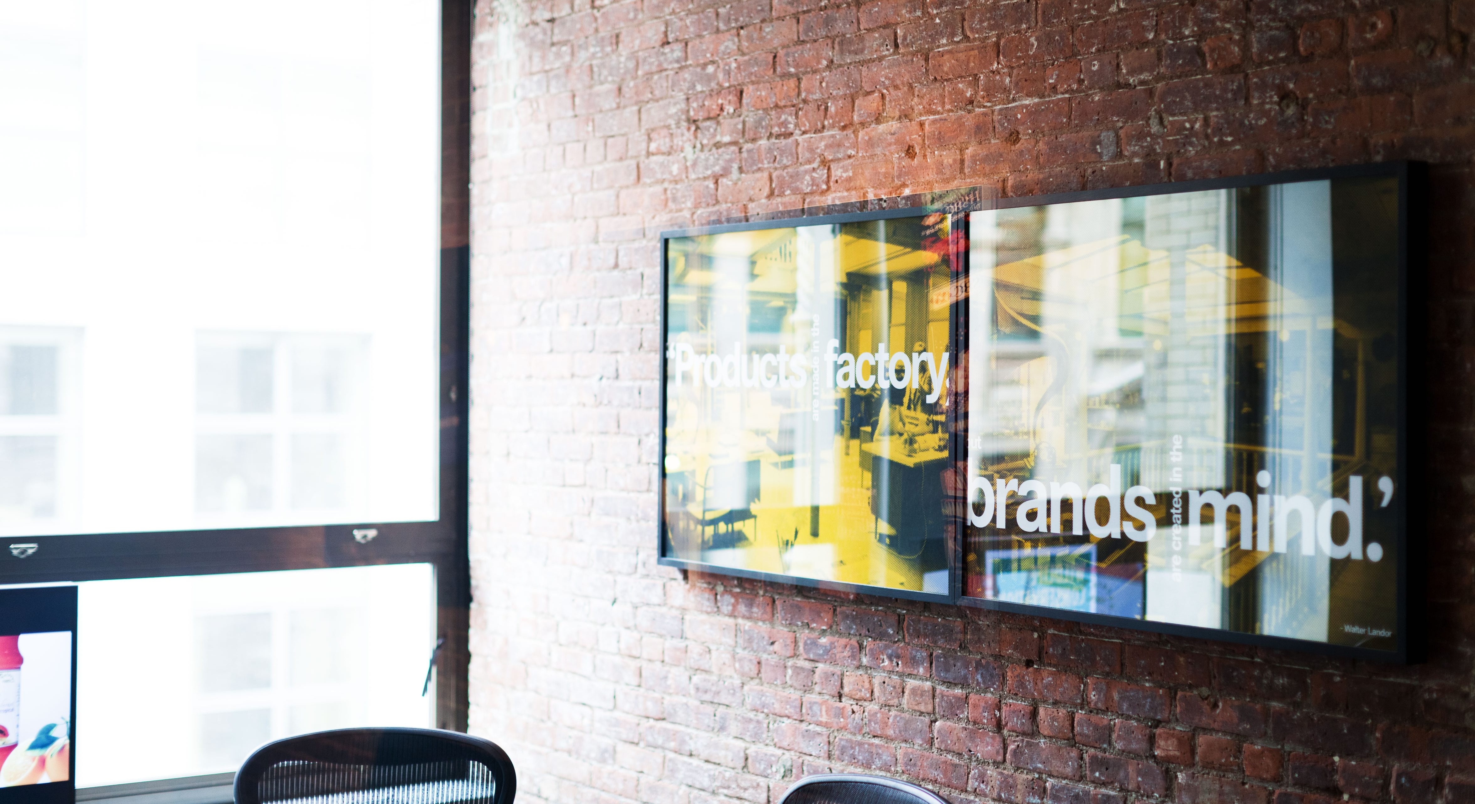 Products are built in the factory; brands are created in the mind