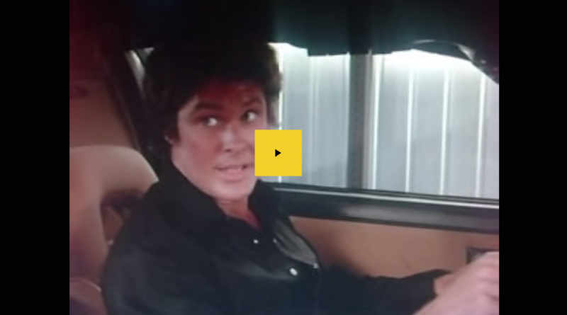 David Hasselhoff and Kitt artificial intelligence