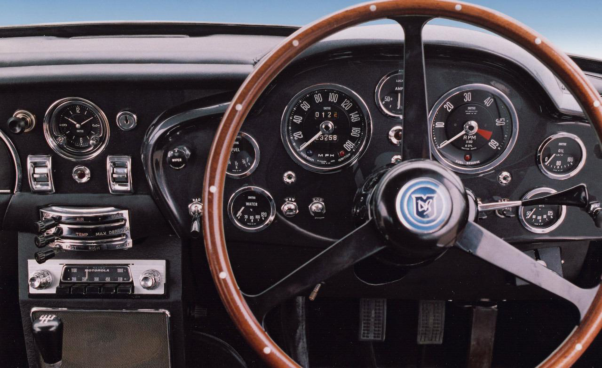 Aston Martin interior