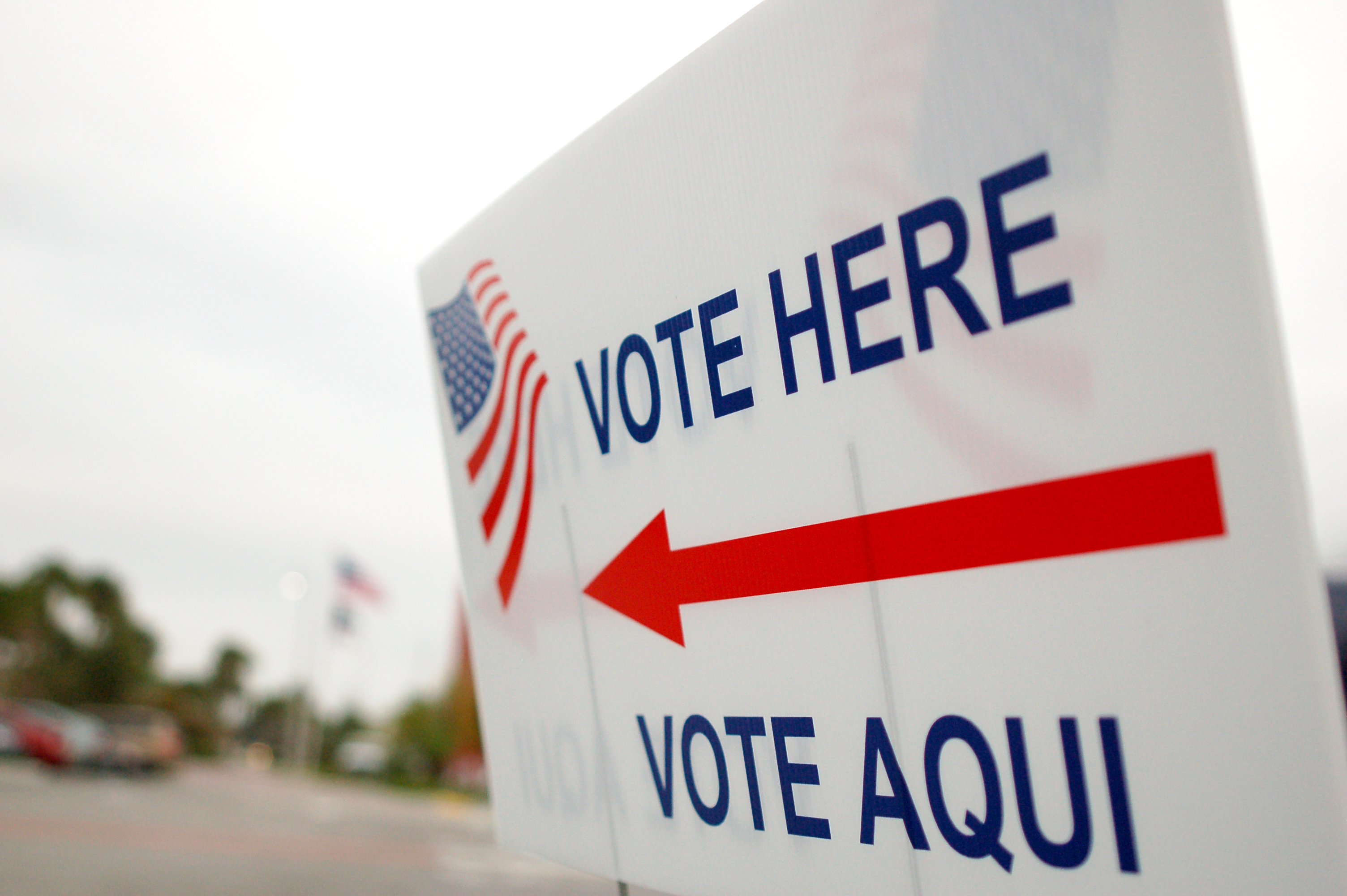 Voting polling place